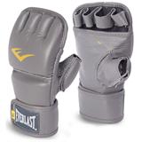 Women's Leather Open Finger Kickboxing Gloves